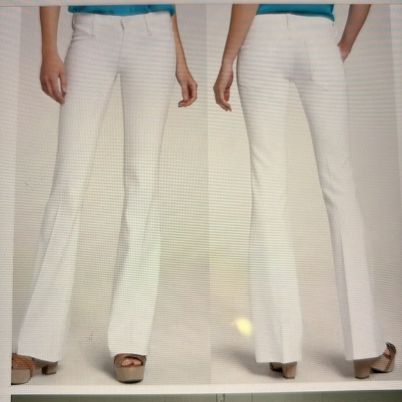 Mother The Curfew Flare Mid-Rise White Jeans 29 - Picture 1 of 11